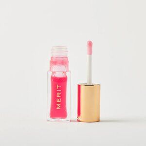 Merit Pink Lip Gloss - Hydrating Sheer Shine